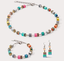 Load image into Gallery viewer, GeoCUBE® Candy necklace multicolour spring