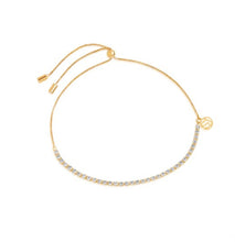 Load image into Gallery viewer, Ellera Gold Plated Tennis Bracelet