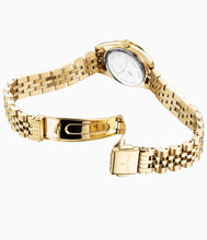 Load image into Gallery viewer, Mini Inspiration 22mm Two-hands Gold-tone Black dial Stainless steel swiss watch