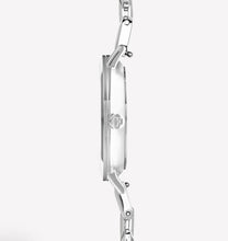 Load image into Gallery viewer, Watch Round Sparkling Mysterious Black Statement silver