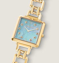 Load image into Gallery viewer, Watch Iconic Cube Ocean Vibes Statement Gold