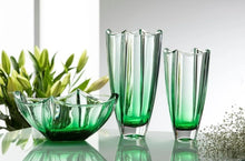 Load image into Gallery viewer, EMERALD DUNE 12" SQUARE VASE