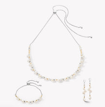 Load image into Gallery viewer, Dancing Freshwater Pearls Earrings Bicolor