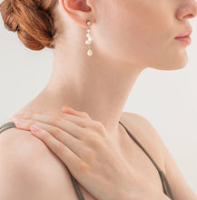 Load image into Gallery viewer, Dancing Freshwater Pearls Earrings Bicolor