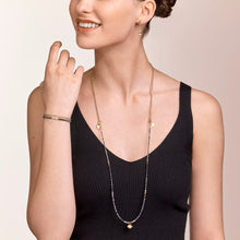 Load image into Gallery viewer, Necklace 4-in-1 Ball Stainless Steel Chain & Hematite gold