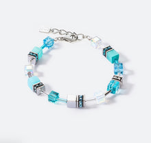 Load image into Gallery viewer, GeoCUBE® Iconic Joyful Colours bracelet turquoise