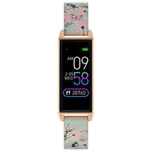 Load image into Gallery viewer, Reflex Active Series 2 Smart Watch with Colour Touch Screen and Floral Printed Strap