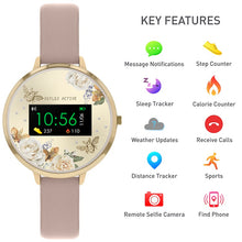 Load image into Gallery viewer, Reflex Active Series 3 Smart Watch with Flower & Bees Colour Screen