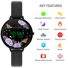 Load image into Gallery viewer, Reflex Active Series 3 Smart Watch with Flower &amp; Bees Colour Screen
