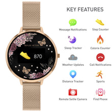 Load image into Gallery viewer, Series 3 Smart Watch midnight garden collection.