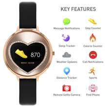 Load image into Gallery viewer, Series 03 Rose Gold Dial Features a Sophisticated Black Heart