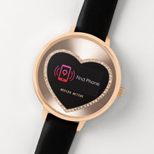 Load image into Gallery viewer, Series 03 Rose Gold Dial Features a Sophisticated Black Heart