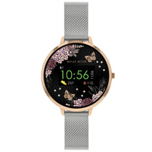 Load image into Gallery viewer, Series 03 Midnight Garden Themed Dial and SS Mesh Bracelet.
