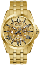 Load image into Gallery viewer, Bulova Men's Gold Plated Watch