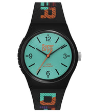 Load image into Gallery viewer, Superdry Black Watch With Print
