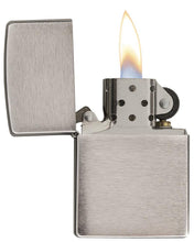 Load image into Gallery viewer, Armor Brushed Chrome Zippo Lighter
