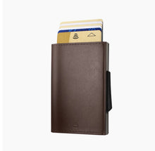 Load image into Gallery viewer, Cascade Slim Brown Wallet