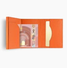 Load image into Gallery viewer, Cascade Slim Orange Wallet