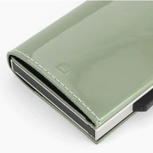 Load image into Gallery viewer, Cascade Slim Glossy Lichen Wallet