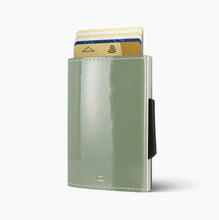 Load image into Gallery viewer, Cascade Slim Glossy Lichen Wallet