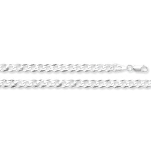 Sterling Silver Curb 20" Chain.