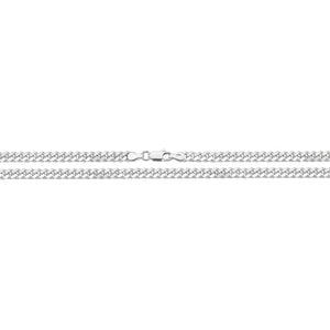 Sterling Silver 22" Close Curb Chain