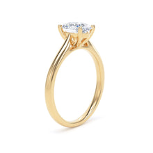 Load image into Gallery viewer, 9ct Yellow Gold Solitaire set With Oval Lab Grown Diamond
