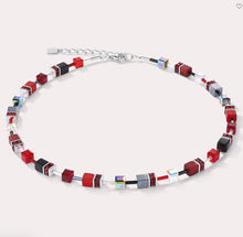 Load image into Gallery viewer, GeoCUBE® Necklace red-haematite
