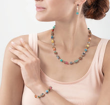 Load image into Gallery viewer, GeoCUBE® Candy necklace multicolour spring
