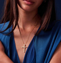 Load image into Gallery viewer, ROCCANOVA CROCE - 18K GOLD PLATED CROSS
