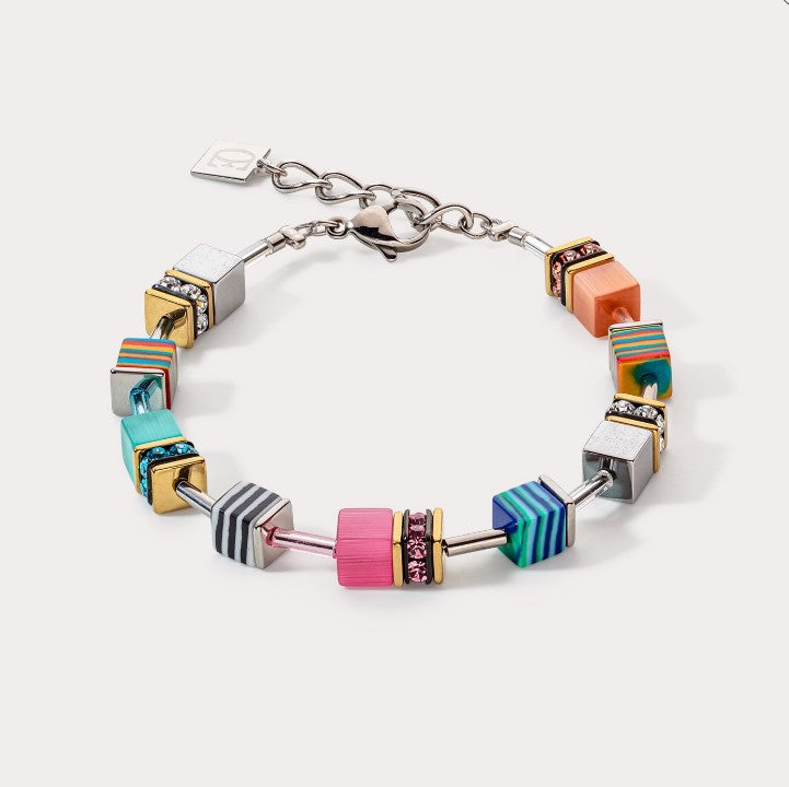 GeoCUBE® Candy bracelet multicolour spring