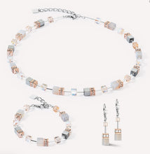 Load image into Gallery viewer, GeoCUBE® Iconic Precious bracelet rose gold-peach
