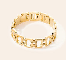 Load image into Gallery viewer, Jewellery bracelet stainless steel gold
