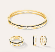 Load image into Gallery viewer, Eternal Unity Bangle gold-black
