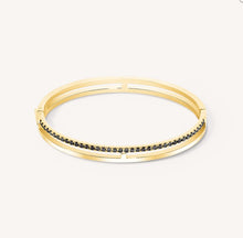 Load image into Gallery viewer, Eternal Unity Bangle gold-black
