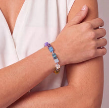Load image into Gallery viewer, GeoCUBE® Iconic Bracelet Multicolor Boho Gold
