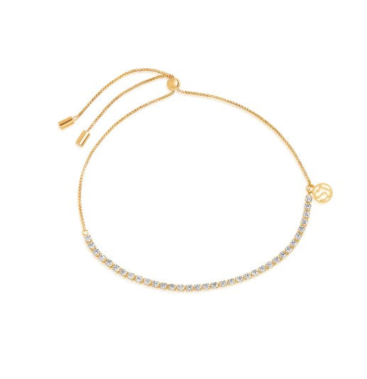Ellera Gold Plated Tennis Bracelet