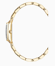 Load image into Gallery viewer, Emily 22x19mm Two-hands Gold-tone White dial Stainless steel swiss watch
