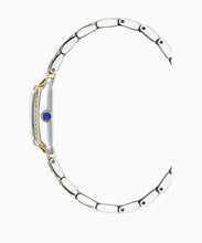 Load image into Gallery viewer, Emily 22x19mm Two-hands Two-tone White dial with Stones Stainless steel swiss watch
