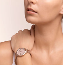 Load image into Gallery viewer, Watch Round Rose Gold Matt Monochrome Stainless Steel Rose Gold
