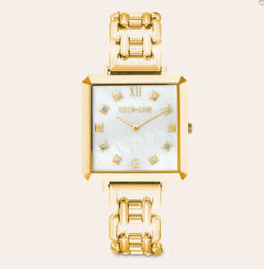 Watch Iconic Cube Golden Moments Statement Gold