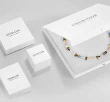 Load image into Gallery viewer, GeoCUBE® Precious Fusion Pearls necklace white
