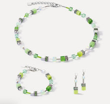 Load image into Gallery viewer, GeoCUBE® Iconic Joyful Colours necklace green
