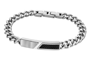 Lotus Style Man's Stainless Steel Bracelet