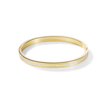 Load image into Gallery viewer, Coeur De Lion Gold on Stainless steel Bangle
