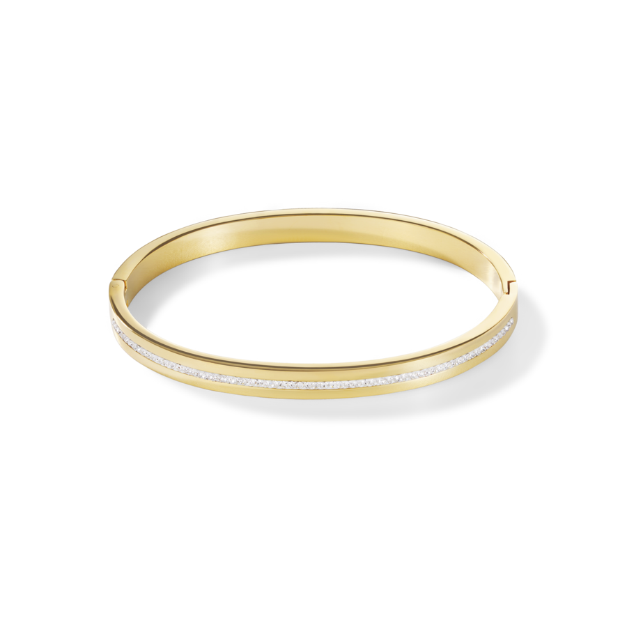Coeur De Lion Gold on Stainless steel Bangle