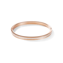 Load image into Gallery viewer, Coeur De Lion Rose Gold on Stainless steel Bangle
