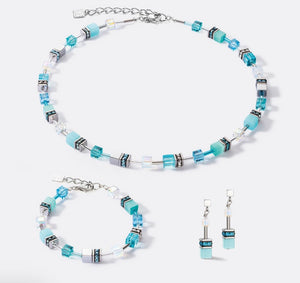 GeoCUBE® Iconic Joyful Colours bracelet turquoise
