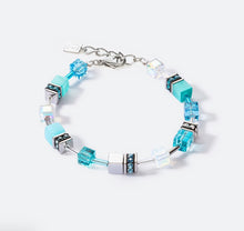 Load image into Gallery viewer, GeoCUBE® Iconic Joyful Colours bracelet turquoise
