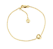 Load image into Gallery viewer, BRACELET CARO - 18K GOLD PLATED WITH WHITE ZIRCONIA
